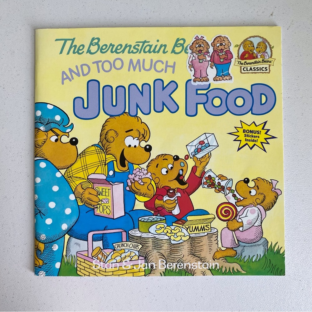 The Berenstain Bears Junk Food Book